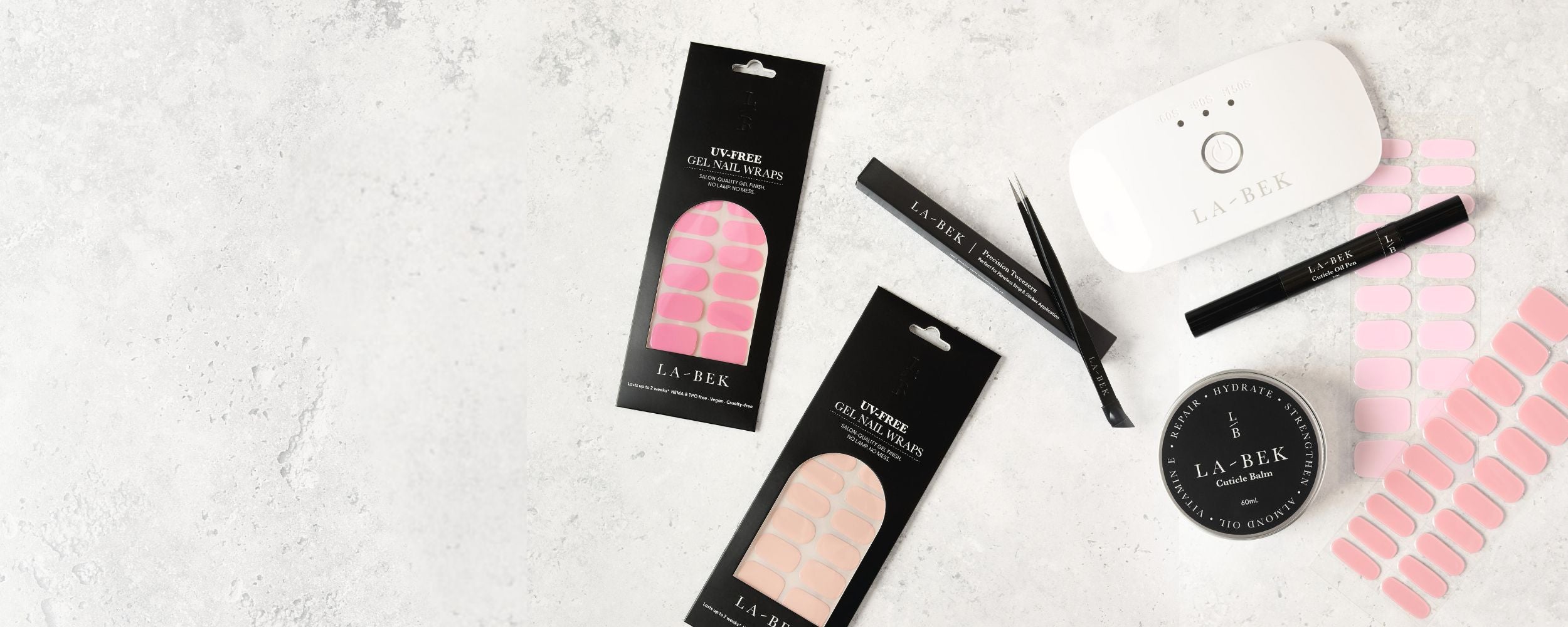 <h1><strong>Salon-Quality </strong><br/>Gel Nails at Home</h1>