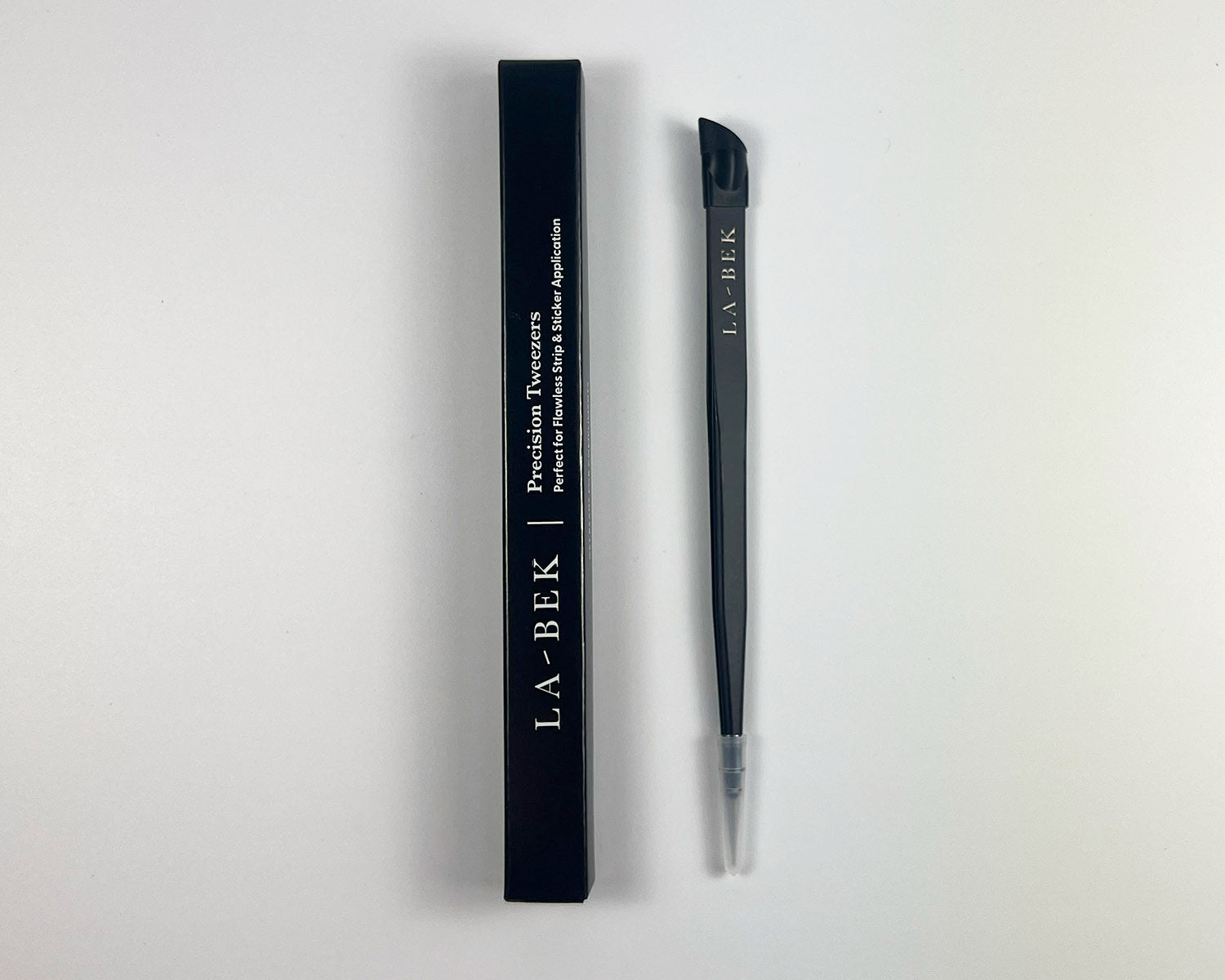 Precision Nail Tweezers with Silicone Sealing Tip