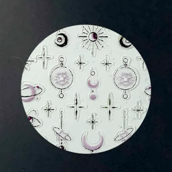 Celestial Nail Art Decals