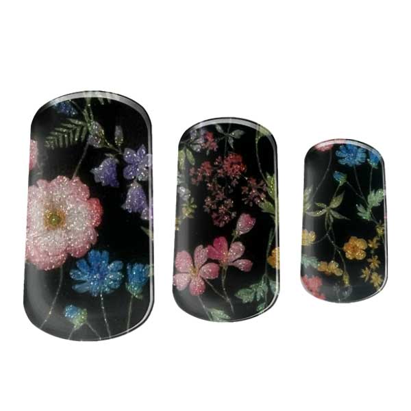 Semi-cured Gel Nail Wraps - Secret Garden image 0