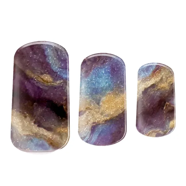UV-Free Gel Nail Wraps – Marble Mood image 0