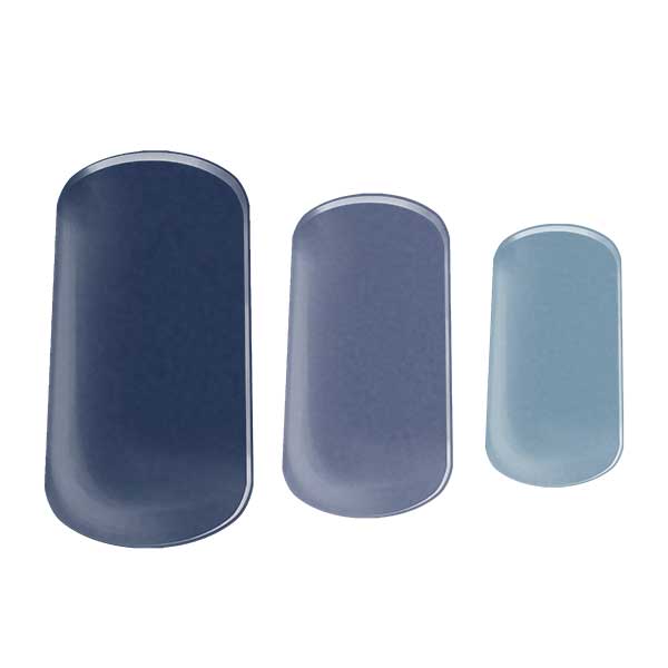 Semi-cured Gel Nail Wraps - Blue Mixed