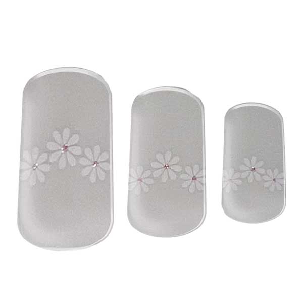 Semi-cured gel nail wraps in Daisy Chain, product shot