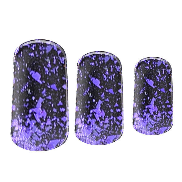 Semi-cured Gel Nail Wraps - Violet Luster image 0