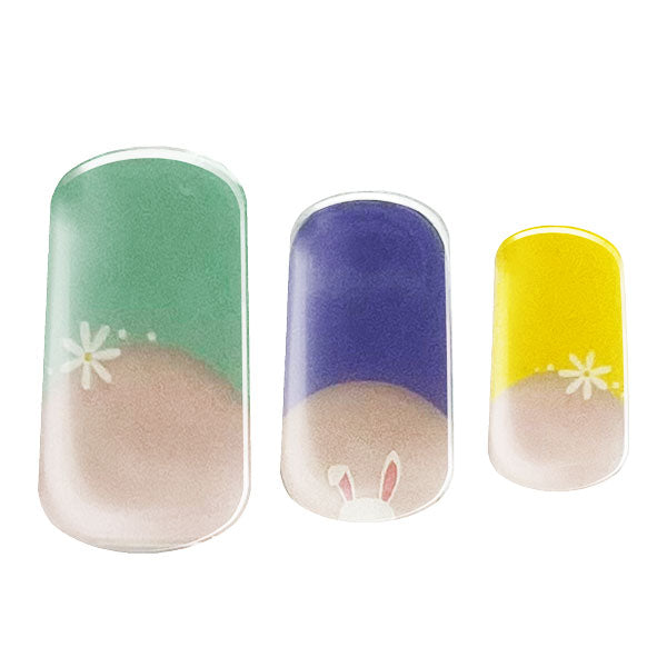 Semi-cured Gel Nail Wraps - French Bunny