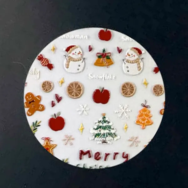 Dear Santa Nail Decals