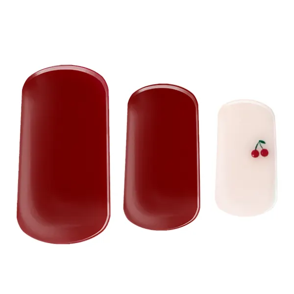 Semi-cured Gel Nail Wraps - Cherry Kiss
