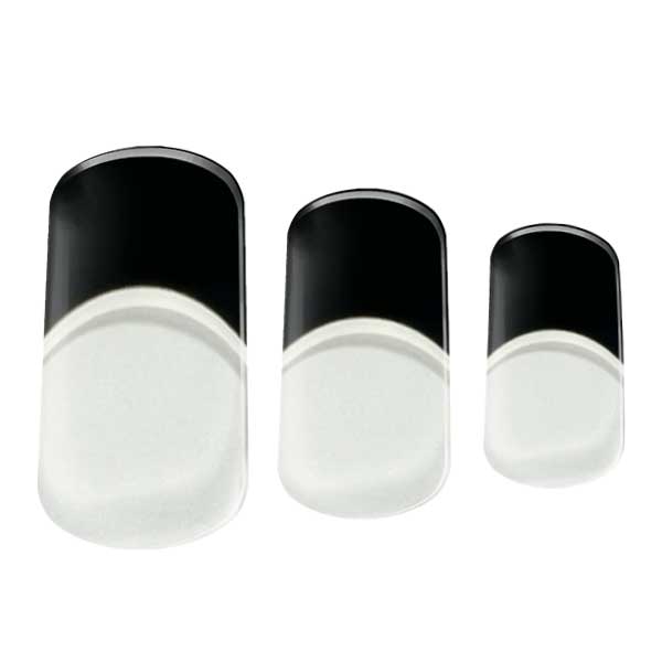 Semi-cured Gel Nail Wraps - French Licorice