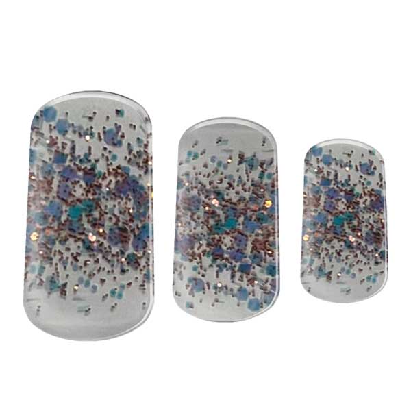 Semi-cured Gel Nail Wraps - Glitter Bomb