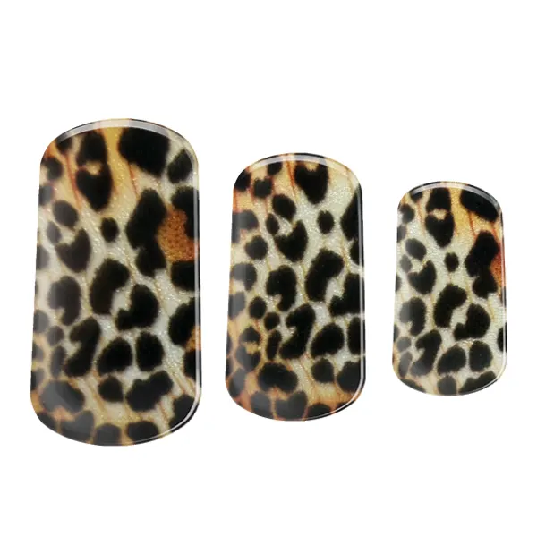 Semi-cured Gel Nail Wraps - Leopard Lounge