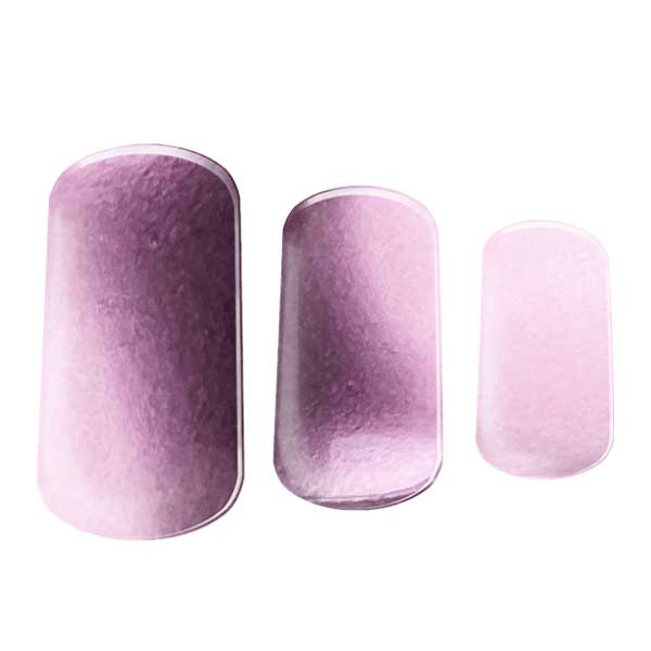 Semi-cured Gel Nail Wraps - Pink Chrome