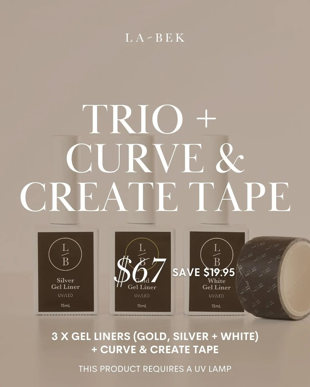 Trio + Curve & Create Tape