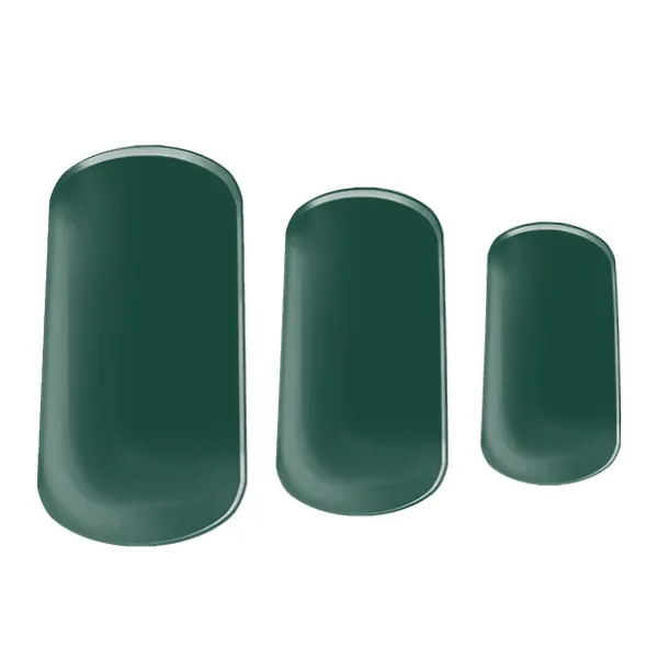 UV-Free Gel Nail Wraps – Bottle Green