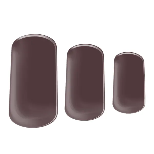 UV-Free Gel Nail Wraps – Burnt Umber
