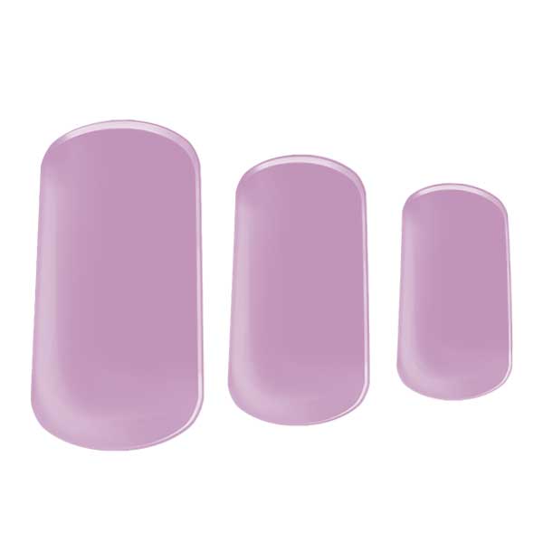 UV-Free Gel Nail Wraps – Pastel Purple