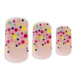 Semi-cured Gel Nail Wraps - Pink Cupcake