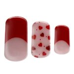 Semi-cured Gel Nail Wraps - French Love