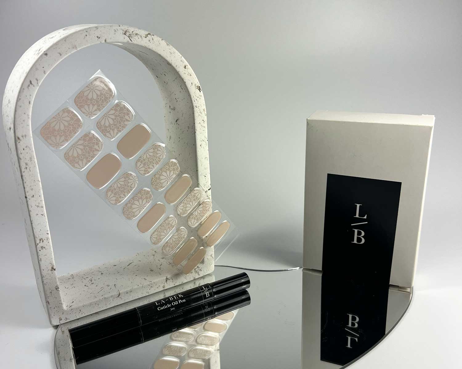 cream-lace-semi-cured-gel-nails-mock