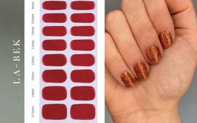 The Ultimate Guide to Semi-Cured Gel Nail Strip Sizing (With La-Bek Size Chart + Stretch Tips!)
